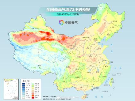 冷空气和降水将扑灭北方多地高温范围有所缩减