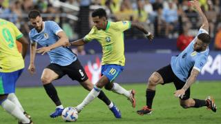 最弱巴西回家！乌拉圭伤1核心+少打1人 点球大战4-2进美洲杯4强