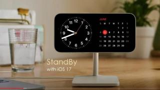 苹果推出全新standby功能