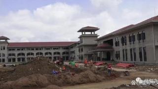 中国援建的缅甸疾病控制预防中心，已完工70%