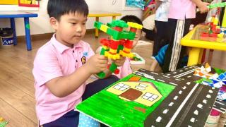 浸润游戏 幼见成长 东营区第二实验幼儿园开展大班室内外自主游戏观摩活动