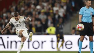 皇马2-0多特夺欧冠15冠 克罗斯助攻完美谢幕 卡瓦哈尔&小熊破门
