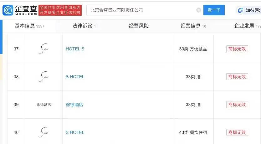 汪小菲退出S酒店内地关联公司 其所持347万元股权已被冻结