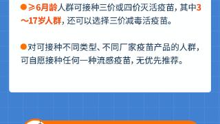 流感疫苗接种指南来了！建议10月底前完成全程接种