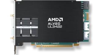 保持最低时延世界纪录！AMD发布Alveo UL3422加速卡：尺寸减半性能不变