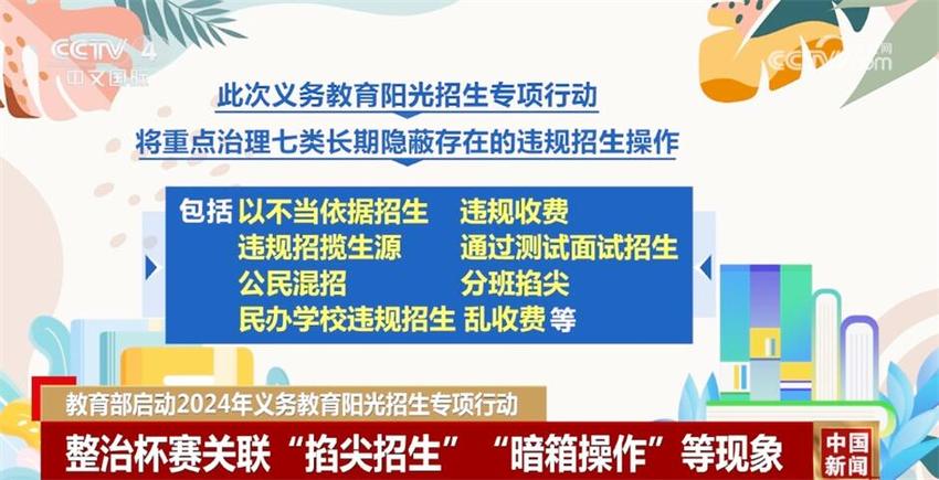 直击要害查堵漏洞 坚决整治“违规招生” 助力义务教育“向阳而行”