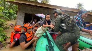 菲律宾南部棉兰老岛发生洪水等灾害 已致14人死亡