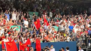 奥运赛场内外“中国红”！广州籍侨胞奔赴巴黎为中国健儿加油