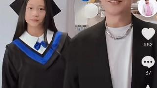 陈浩民大女儿小学毕业，12岁雅薷身高惊人，未来星途引期待