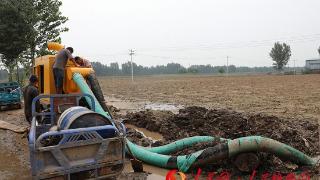 确保冬小麦顺利播种 河北涿州农田排涝清淤进行时