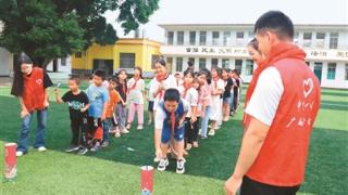 广西：“欢乐学礼”进山区小学