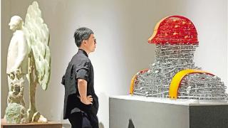 全国美展雕塑作品展在浙江美术馆展出