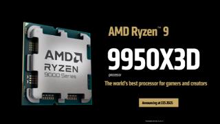 AMD高管透露：锐龙9 9950X3D、9900X3D游戏性能与9800X3D相似！