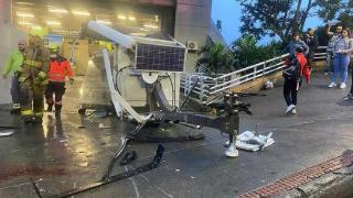 哥伦比亚一空中缆车坠落 致1死11伤