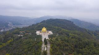 锦屏山弥勒寺古寺钟声