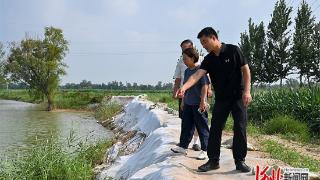 奋战主汛期 河北在行动｜饶阳县饶阳镇张池村：一张转移路线图的背后