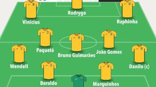 巴西vs美国首发：维尼修斯、罗德里戈先发，普利西奇出战
