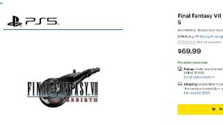 《最终幻想7：重生》开启预售，售价69.99美元