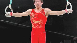 中国队晋级体操男团决赛（赛场速递）