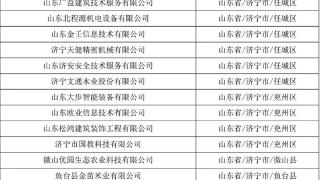 济宁这些企业上榜山东省2023年第6批拟入库科技型中小企业公示名单