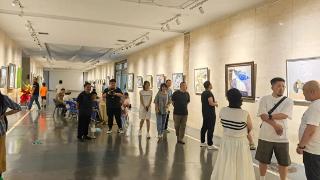 薛杰喜、朱孟良油画作品双个展在临沂美术馆开展