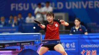 （Z世代“走”大运）日本乒乓球新星出泽杏佳：最大收获是能够和中国选手交手