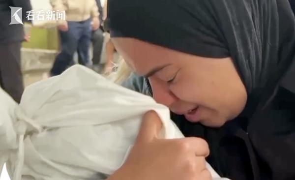 加沙6月大婴儿死于空袭 出生当天双亲被以军炸死