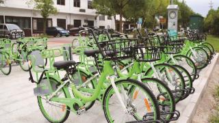 亲子公共自行车亮相广陈街头 构建美丽城镇绿色交通网