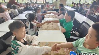 以棋明智 乐在棋中|莱山实小举行象棋比赛