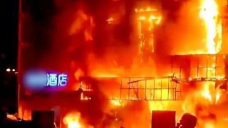 南昌青山湖区解放东路立笙会所发生火灾未造成人员伤亡