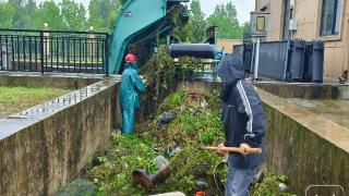 郎溪县各部门24小时值班值守 排水保生产