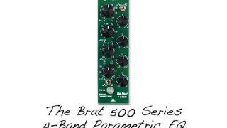 Inward Connections The Brat 4-Band EQ限幅器均衡器500系列均衡模块另配电源