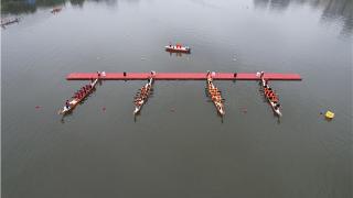 2023年四川省群众体育龙舟挑战赛在眉山举行