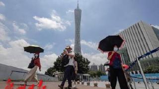 未来三天广州天气趋于炎热雷雨减弱