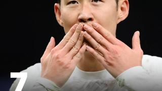史册留名！孙兴慜成为历史第7位连续8个赛季英超进球上双的球员